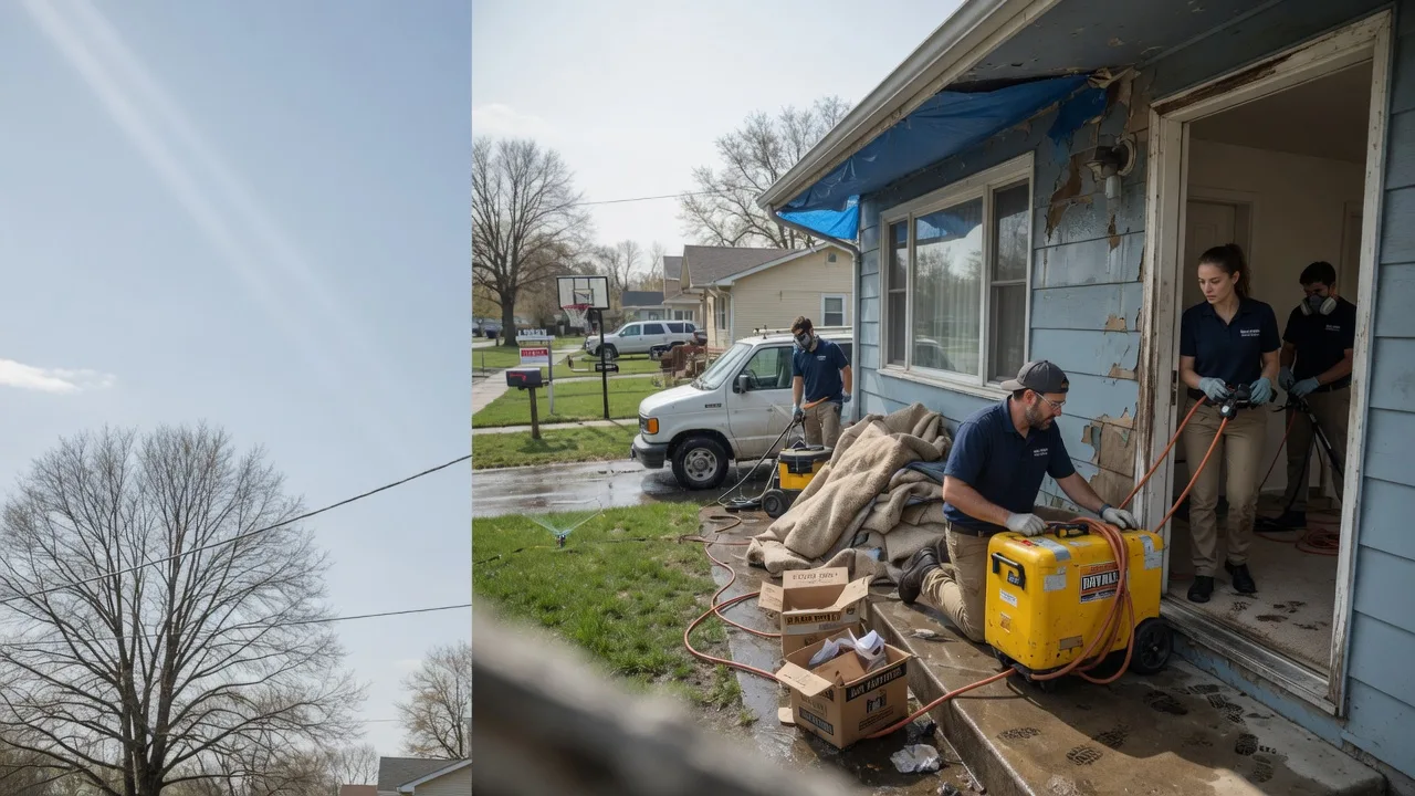Basement Flood Cleanup in Bradford, IA near me